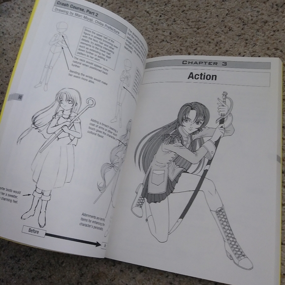 Anime drawing book - Picture 5 of 7